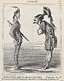 Well, my brave Englishman..., from 'News of the day,' published in Le Charivari, March 5, 1864, Honoré Daumier  French, Lithograph on newsprint; second state of two (Delteil)