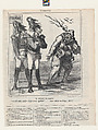 Winter's departure, from 'News of the day,' published in Le Charivari, March 9, 1864, Honoré Daumier French, Lithograph on newsprint; second state of two (Delteil)