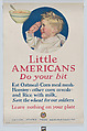 Little Americans do your bit, Cushman Parker American, Commercial color lithograph