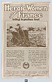 Heroic Women of France, United States Food Administration American, Photomechanical reproduction
