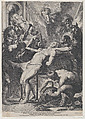 Saint Lawrence at the Stake, Anonymous, Engraving; copy (undescribed)