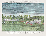 The Engagement at the North Bridge in Concord, 1775, Amos Doolittle  American, Facsimile
