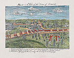 View of the Town of Concord, 1775, Amos Doolittle  American, Facsimile