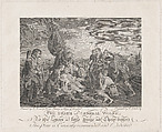 The Death of General Wolfe (September 13, 1759), P. Somebody  British, Engraving