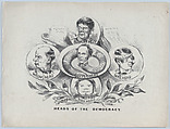Heads of the Democracy, Currier & Ives American, Lithograph