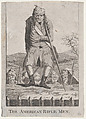 The American Rifle Men, Anonymous, British, 18th century British, Etching and engraving