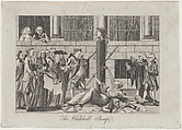 The Whitehall Pump, from The Westminster Magazine, Anonymous, British, 18th century British, Engraving
