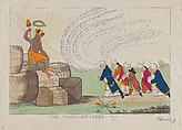 The Commissioners, Matthias Darly  British, Hand-colored etching