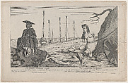La Grand Bretagne Mutilé; Das Verstümelte Britanien [Great Britain Mulitated], Anonymous, Dutch, 18th century  Dutch, Engraving