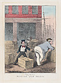 Young America Making His Mark, Anonymous, American, 19th century American, Color lithograph