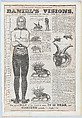 Daniel's Visions: Vial of Wrath and Junk Bottle of Destruction, A Sign of the Times for 1843, Anonymous, American, 19th century American, Lithograph