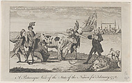 A Picturesque View of the State of the Nation for February 1778, from The Westminster Magazine, Anonymous, British, 18th century British, Engraving