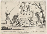 The Savages Let Loose, or the Cruel Fate of the Loyalists, William Humphrey  British, Engraving