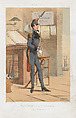 États-Unis d'Amerique 1865 - 7th Regt. of New-York, Draner French, Lithograph with tint stone and hand coloring