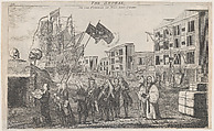 The Repeal, or the Funeral of Miss Ame - Stamp, Benjamin Wilson  British, Etching