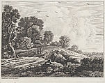 Landscape, Jean-Baptiste-Claude Chatelain  British, French, Etching