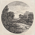 Landscape, Jean-Baptiste-Claude Chatelain  British, French, Etching