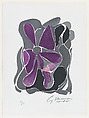 L'Iris, from Lettres Amorosa by René Char, Georges Braque French, Lithograph