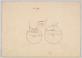 Dog Cart Phaeton #180, Brewster & Co. American, Pen and black ink