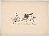 Peters Phaeton (unnumbered), Brewster & Co.  American, Colored lithograph with gum arabic