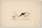 Phaeton (unnumbered), Brewster & Co. American, Colored lithograph. Verso: graphite