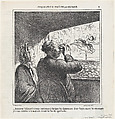 Mr. Colimard, if you don't immediately stop ogling the dancers..., from 'Theater sketches,' published in Le Charivari, May 4, 1864, Honoré Daumier French, Lithograph on newsprint; second state of two (Delteil)
