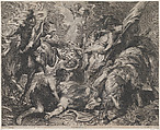The Conversion of Saint Paul, Johannes Meyssens  Flemish, Engraving