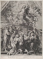 The Assumption of the Virgin, François Ragot French, Engraving