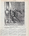 Election reform in England, from 'News of the day,' published in Le Charivari, February 26, 1866, Honoré Daumier  French, Lithograph on newsprint