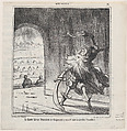 The Prussian bluebeard getting ready to finish off another new Chamber of Deputies, from "News of the day", Honoré Daumier  French, Lithograph on newsprint; third state of three (Delteil)