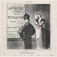 Obviously I resemble him!, from 'News of the day,' published in Le Charivari, January 29, 1866, Honoré Daumier French, Lithograph on newsprint; second state of two (Delteil)
