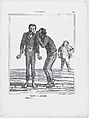 Ireland and Jamaica: Patience!, from 'News of the day,' published in "Le Charivari", Honoré Daumier  French, Lithograph on wove paper; second state of two (Delteil)