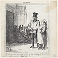 Just imagine my good fellow.... if they knew how we make their cheese, they surely wouldn't hurry so much, from 'News of the day,' published in Le Charivari, December 30, 1865, Honoré Daumier  French, Lithograph on newsprint; second state of two (Delteil)