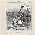 New Year's gifts for 1867, from 'News of the day,' published in Le Charivari, December 27, 1866, Honoré Daumier  French, Lithograph on newsprint; third state of three (Delteil)
