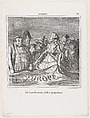 A political-geographical anatomy lesson, from 'News of the day,' published in "Le Charivari", Honoré Daumier French, Lithograph on wove paper; third state of three (Delteil)