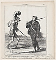 One hunt follows the next and none is alike, from "News of the Day", Honoré Daumier French, Lithograph on newsprint; third state of three (Delteil)