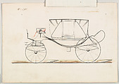 Landau #595, Brewster &amp; Co. (American, New York), Pen and black ink, watercolor and gouache