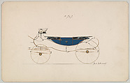 Landau #767, Brewster & Co.  American, Pen and black ink, watercolor and gouache