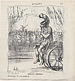 A European concert: Not allowed to participate in this part, from "News of the day", Honoré Daumier  French, Lithograph on newsprint; second state of two (Delteil)