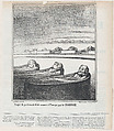 Idea for summer parliament submitted to Europe by the Charivari, from 'News of the day,' published in Le Charivari, July 13, 1868, Honoré Daumier  French, Lithograph on newsprint; second state of two (Delteil)