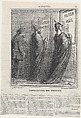 Consultations that are not free of charge, from 'News of the day,' published in Le Charivari, February 3, 1868, Honoré Daumier French, Lithograph on newsprint; second state of two (Delteil)