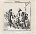 View of Europe in 1900, from "News of the day", Honoré Daumier French, Lithograph on newsprint; second state of two (Delteil)