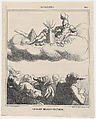 Saint Médard of politics, from 'News of the day,' published in "Le Charivari", Honoré Daumier  French, Lithograph on newsprint; second state of two (Delteil)