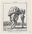 A Hercules who even beats those at the Saint-Cloud Fair, from 'News of the day,' published in Le Charivari, September 7, 1868, Honoré Daumier  French, Lithograph on newsprint; second state of two (Delteil)
