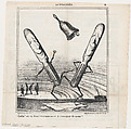 At last, they are finally going to take care of us!, from 'News of the day,' published in Le Charivari, January 25, 1869, Honoré Daumier  French, Lithograph on newsprint; second state of two (Delteil)