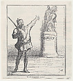 To be followed in the next edition!, from 'News of the day,' published in Le Charivari, September 7, 1870, Honoré Daumier French, Lithograph on newsprint; second state of two (Delteil)