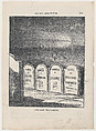 Square Napoleon, from 'News of the day,' published in Le Charivari, November 28, 1870, Honoré Daumier  French, Lithograph on newsprint; second state of three (Delteil)
