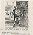 Madame Prudhomme, I have learned that the English are going to challenge us in the Paris Grand Prix. My patriotism makes it my duty to prepare for this struggle, from 'News of the day,' published in Le Charivari, June 1, 1870, Honoré Daumier  French, Lithograph on newsprint; third state of three (Delteil)