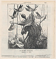 The new assumption, 1870 edition, from 'News of the day,' published in Le Charivari, May 18, 1870, Honoré Daumier  French, Lithograph on newsprint; third state of three (Delteil)