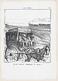 They think they might be able to overtake the train!!!, from 'News of the day,' published in "Le Charivari", Honoré Daumier  French, Lithograph on wove paper; second state of two (Delteil)